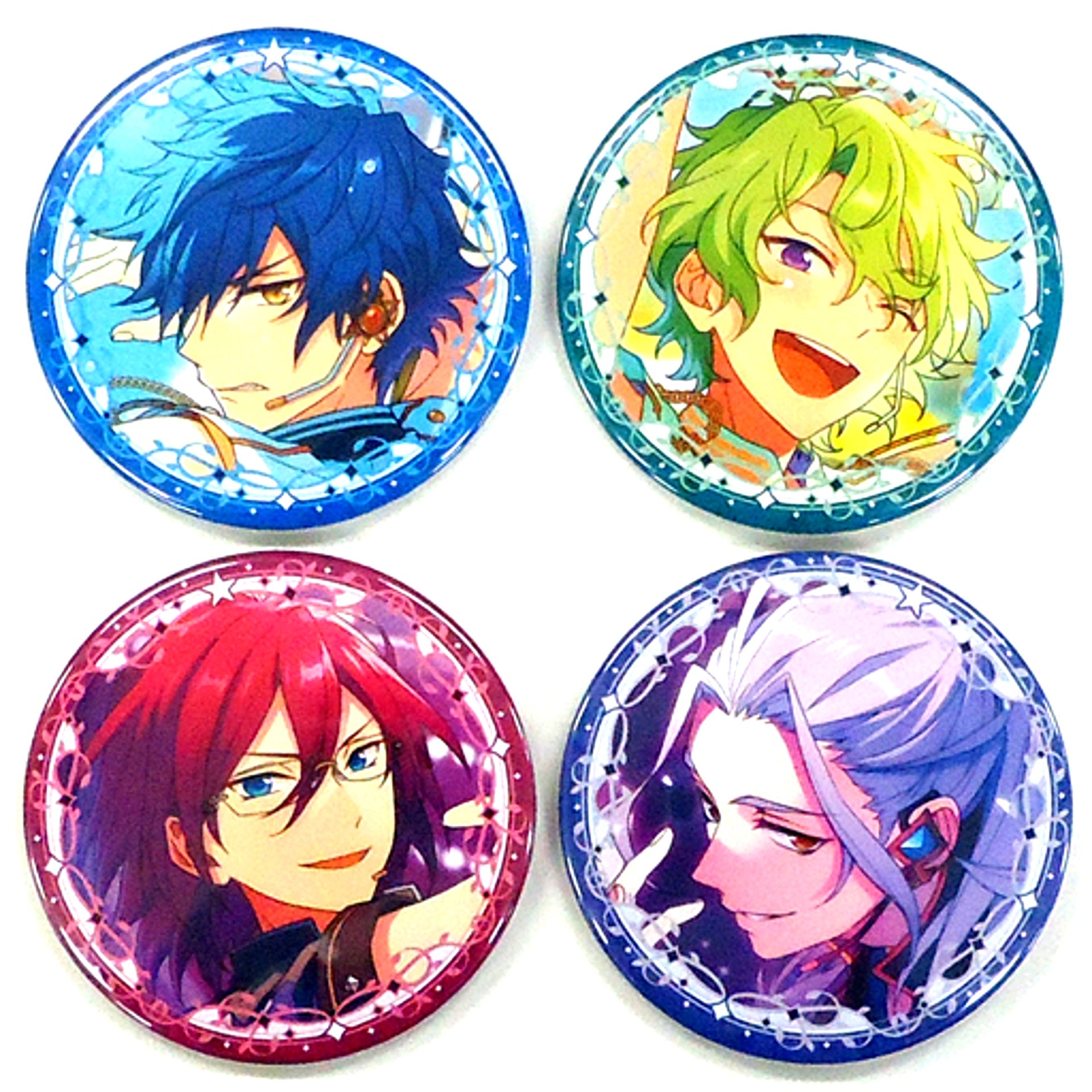 Single Item Eden Badge Set of 4 C93 Ensemble Stars Eden Set [USED]