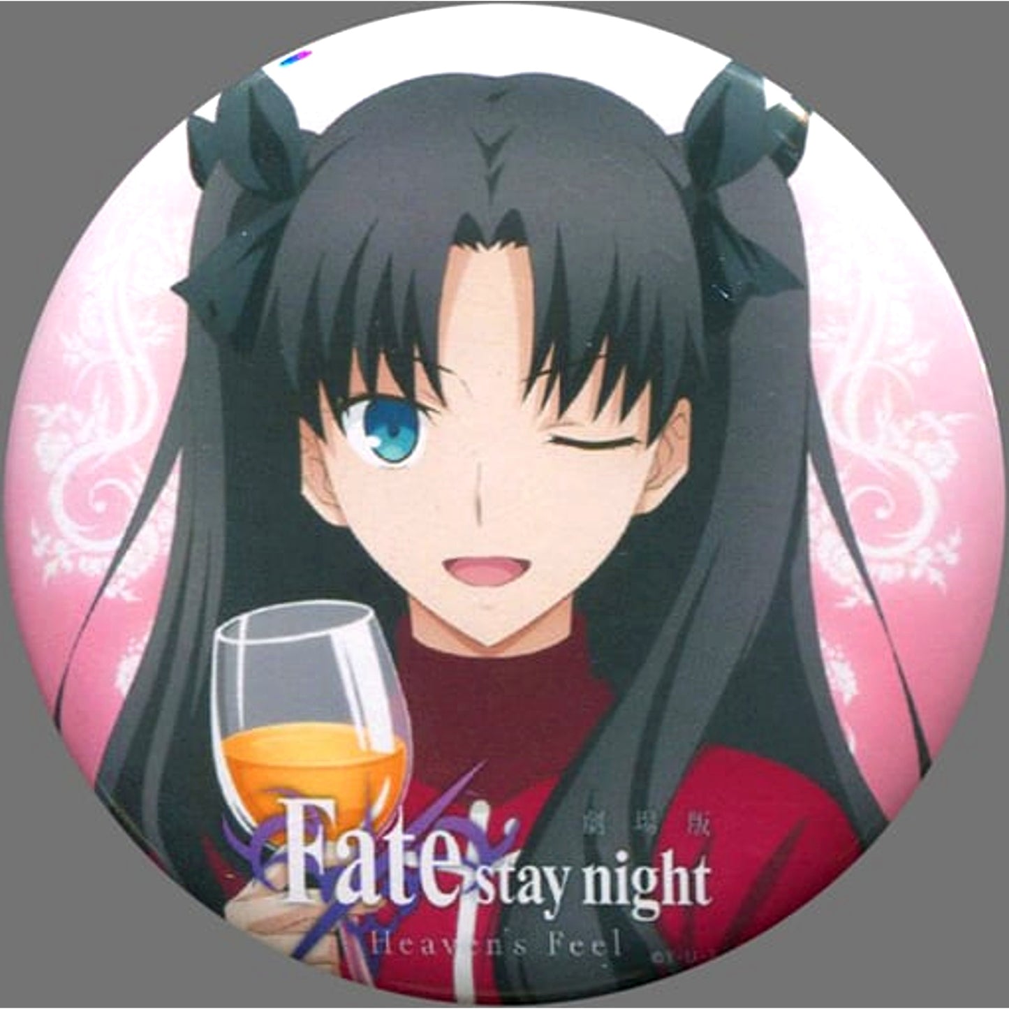 Rin Tohsaka Fate/stay night Button Menu Order Bonus Amusement Lottery Prize Movie Fate/stay night Heaven's Feel x ufotable DINING [USED]