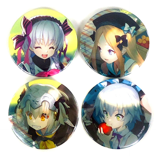 Set of 4 Makoto Soga Illustration Fate/Grand Order AnimeJapan 2018 Button Set [USED]