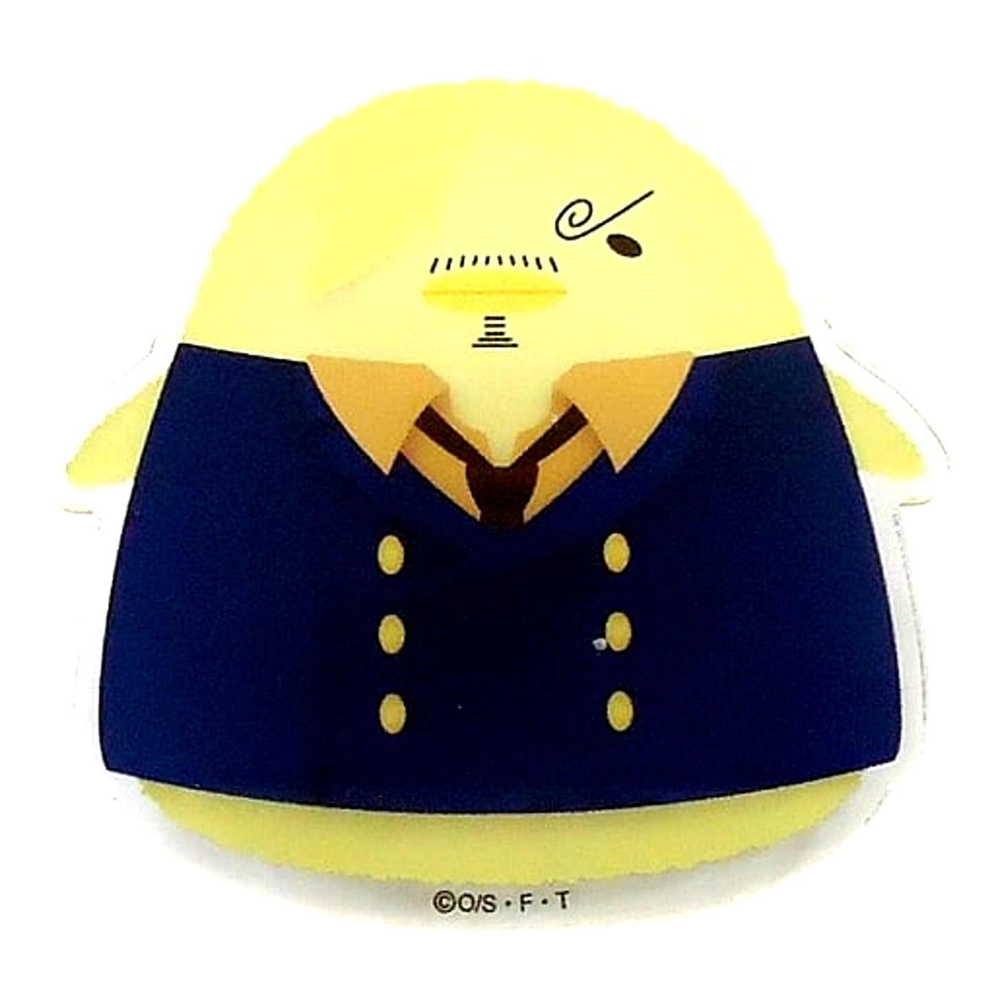 Sanji One Piece Chun Colle Trading Acrylic Button AnimeJapan 2018 Goods [USED]