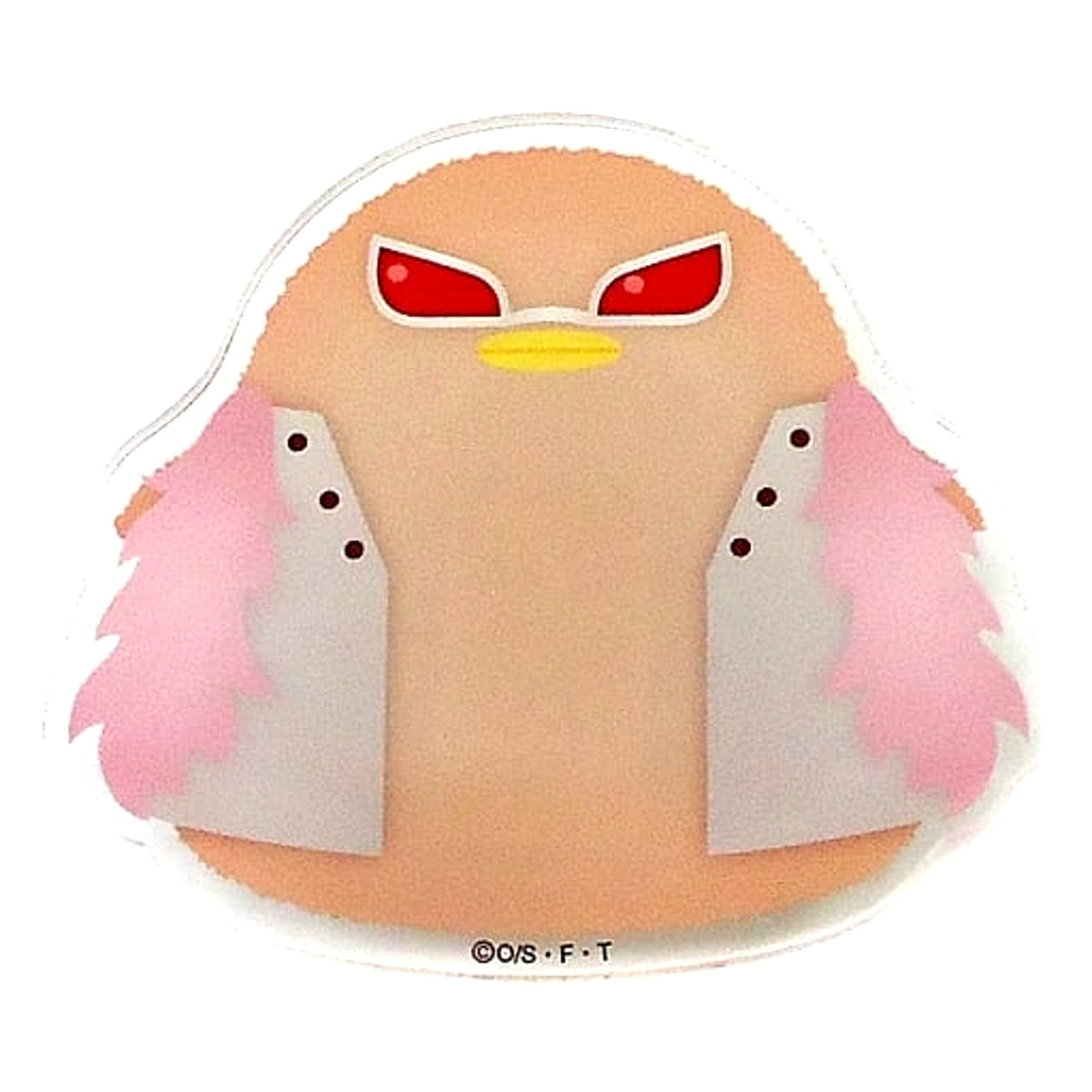One Piece Donquixote Doflamingo Chuncolle Trading Acrylic Badge Anime Japan 2018 Limited Buttons [USED]