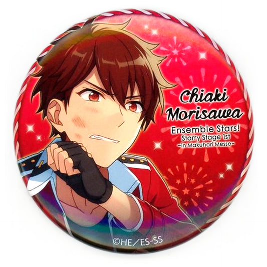 Chiaki Morisawa Ensemble Stars! Starry Stage 1st in Makuhari Messe Character Badge Collection Can Badge [USED]