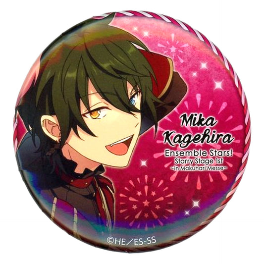 Mika Kagehira Ensemble Stars! Starry Stage 1st in Makuhari Messe Character Badge Collection Can Badge [USED]