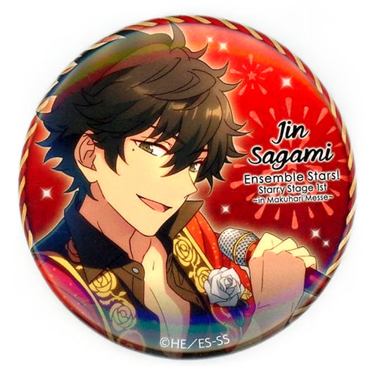 Jin Sagami Ensemble Stars! Starry Stage 1st in Makuhari Messe Character Badge Collection Can Badge [USED]