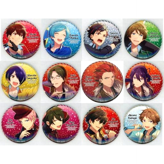 Ensemble Stars! Chiaki Morisawa & Others Character Badge Collection Starry Stage 1st in Makuhari Messe Limited All 12 Types Set Buttons [USED]