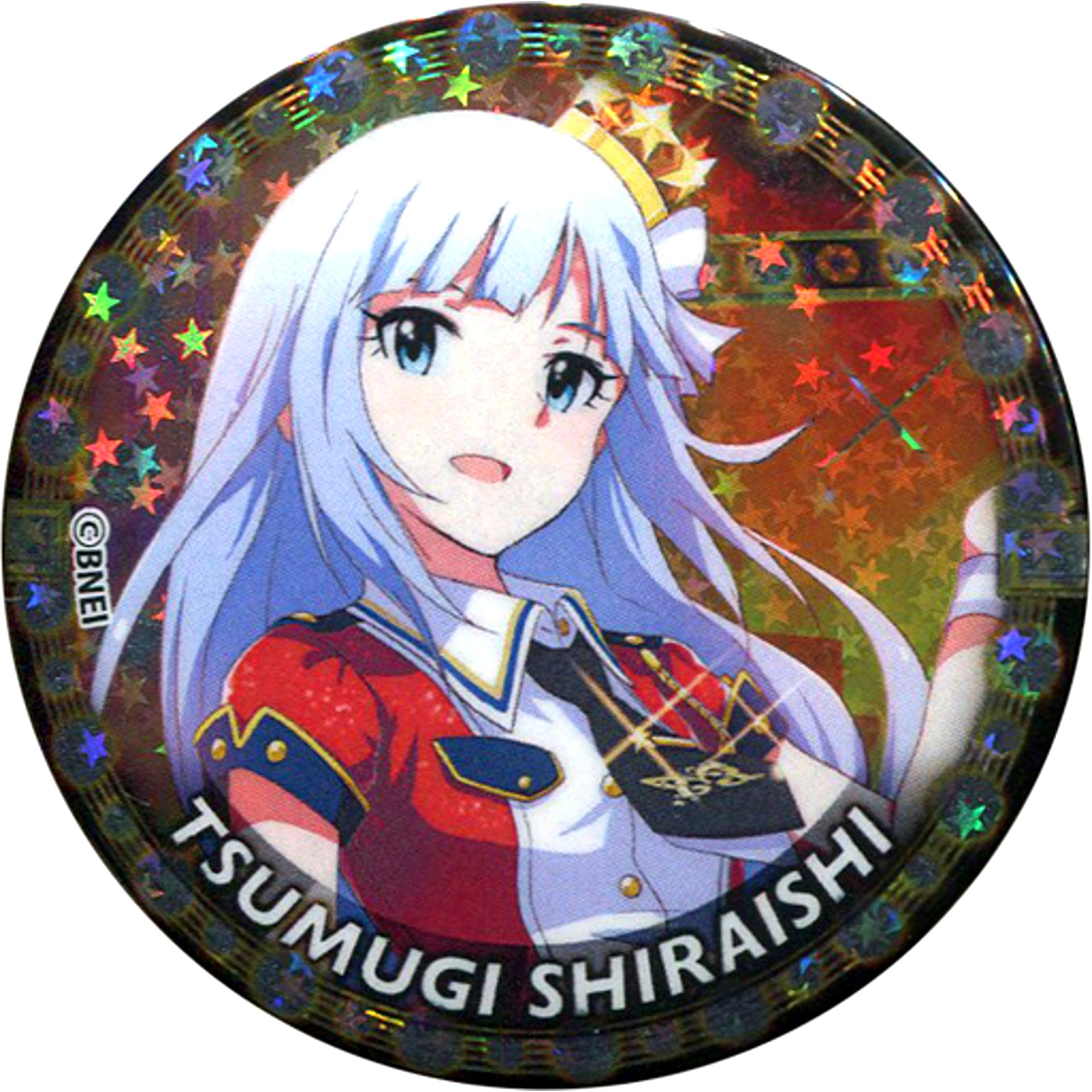 Tsumugi Shiraishi - Hologram The Idolmaster Million Live! Trading Badge Vol.1 The Idolmaster x Tokyu Hands Limited [USED]
