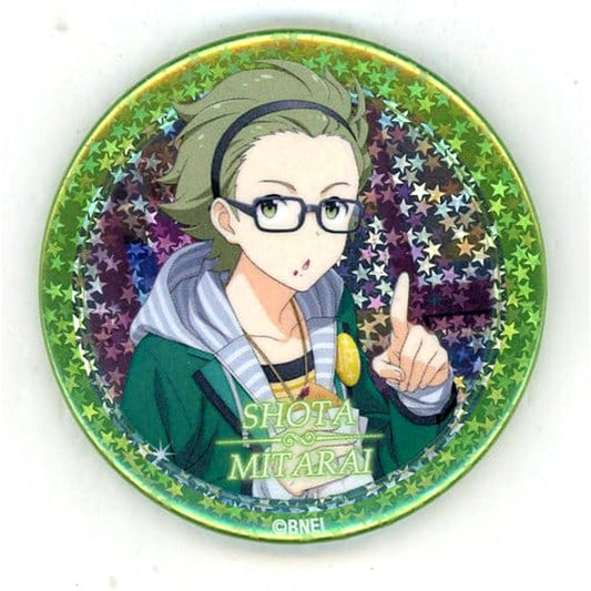 THE IDOLM@STER SideM Shota Mitarai Hologram Trading Can Badge Vol.1 Tokyu Hands Limited Buttons [USED]