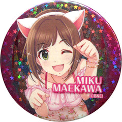 Miku Maekawa Hologram The Idolmaster Cinderella Girls Trading Button Vol.2 The Idolmaster x Tokyu Hands Limited [USED]