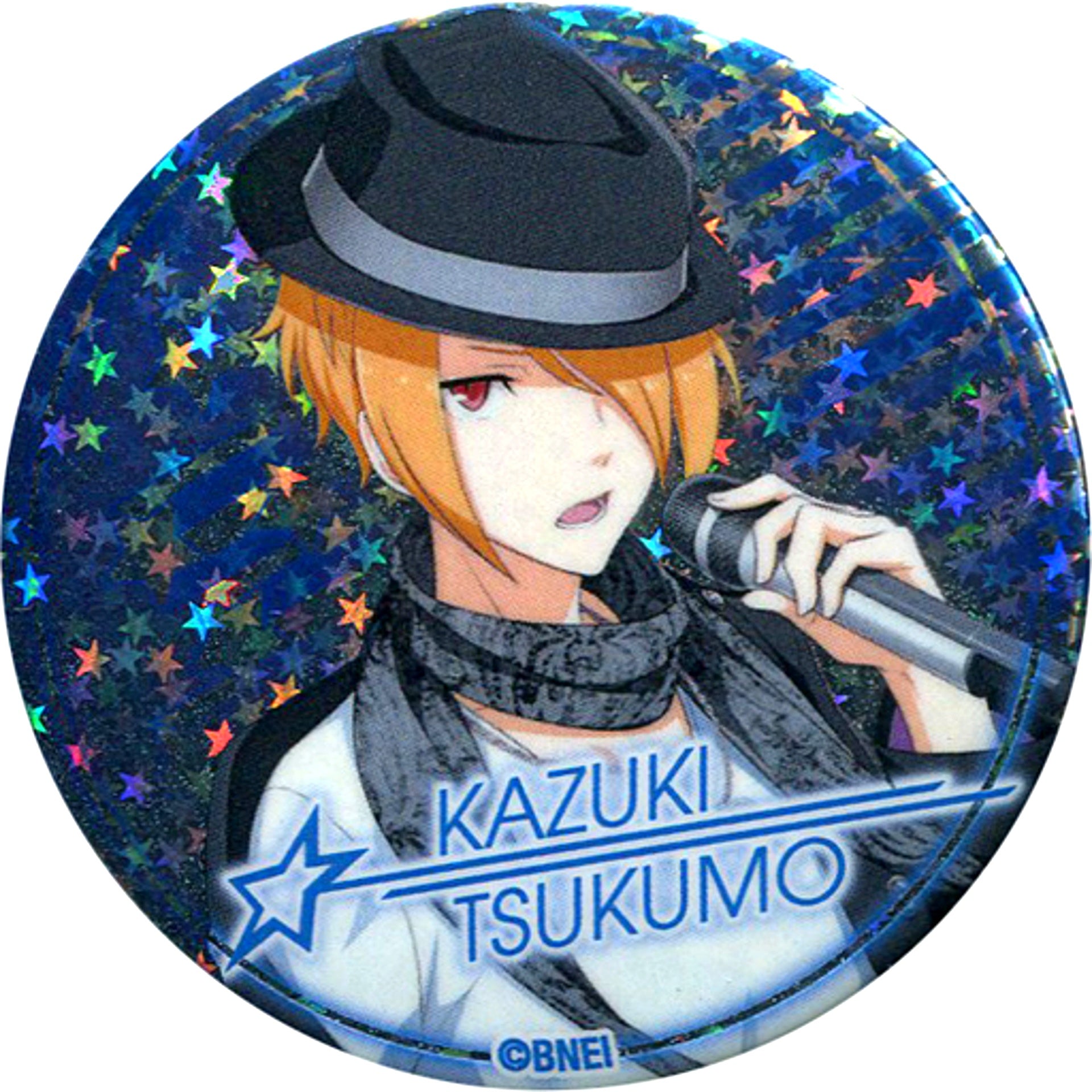 Kazuki Tsukumo - Hologram The Idolmaster SideM Trading Badge Vol.2 The Idolmaster x Tokyu Hands Limited [USED]