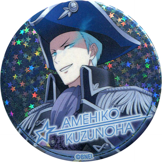 THE IDOLM@STER SideM Amehiko Kuzunoha Hologram Trading Can Badge Vol.2 Tokyu Hands Limited Buttons [USED]