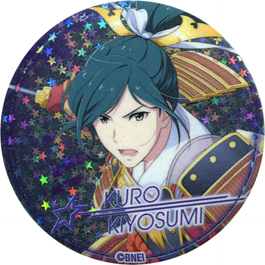 THE IDOLM@STER SideM Kuro Kiyosumi Hologram Trading Can Badge Vol.2 Tokyu Hands Limited Buttons [USED]