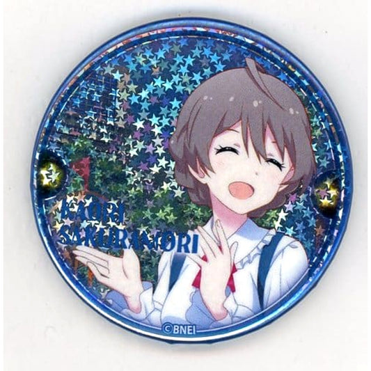 THE IDOLM@STER Million Live! Sakuramori Kaori Hologram Trading Can Badge Vol.3 Tokyu Hands Limited Buttons [USED]