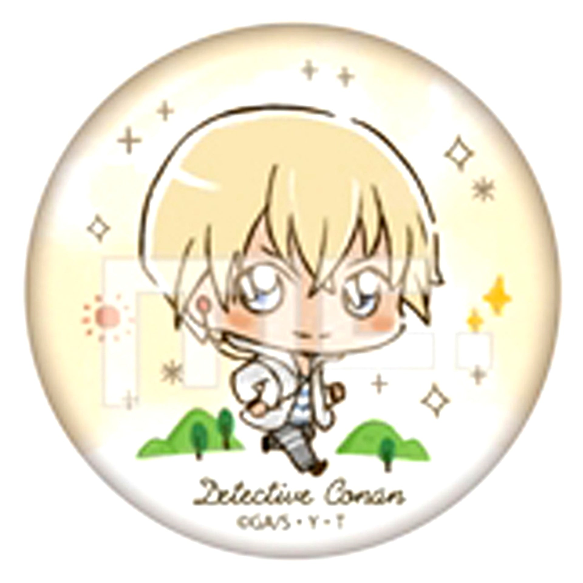 Toru Amuro Detective Conan Have fun! Series Button Collection [USED]