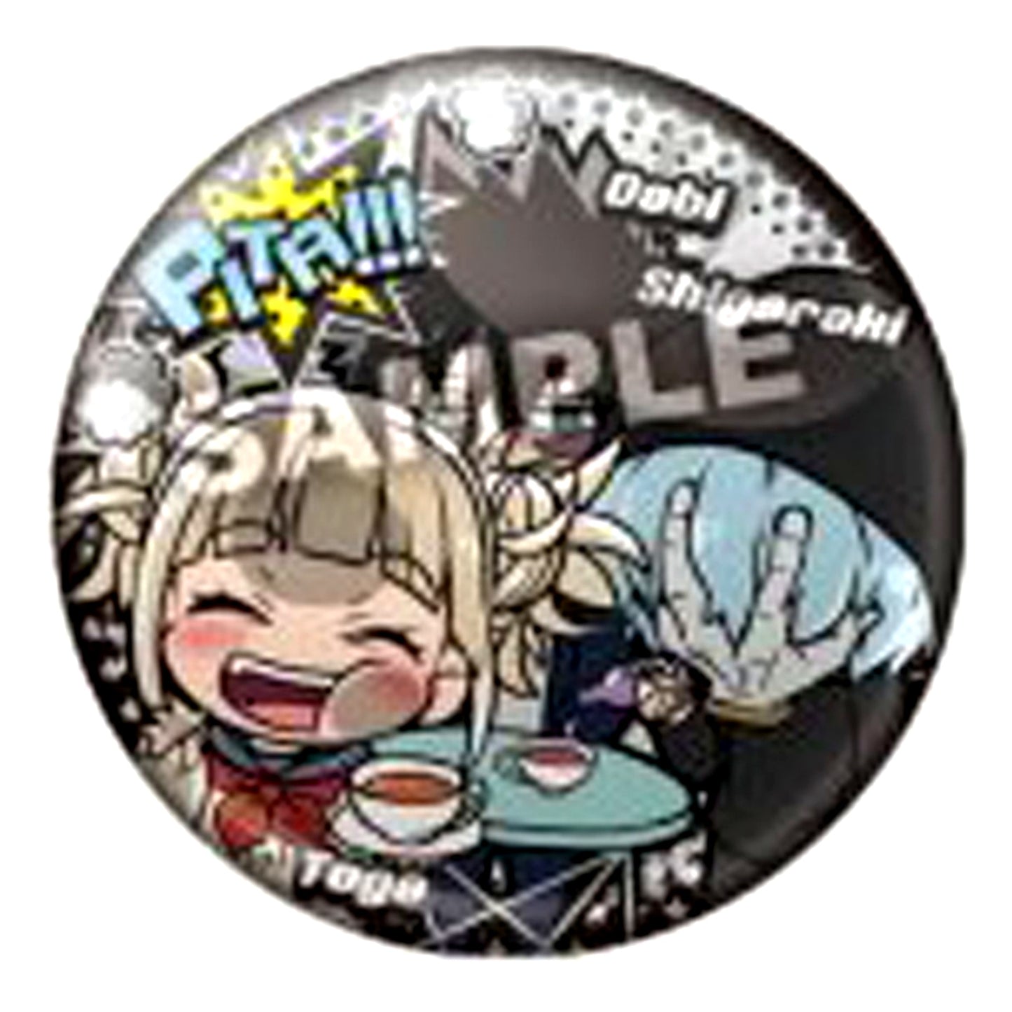 Tomura Shigaraki Himiko Toga Dabi Pita Defome My Hero Academia Camera Crew Button [USED]