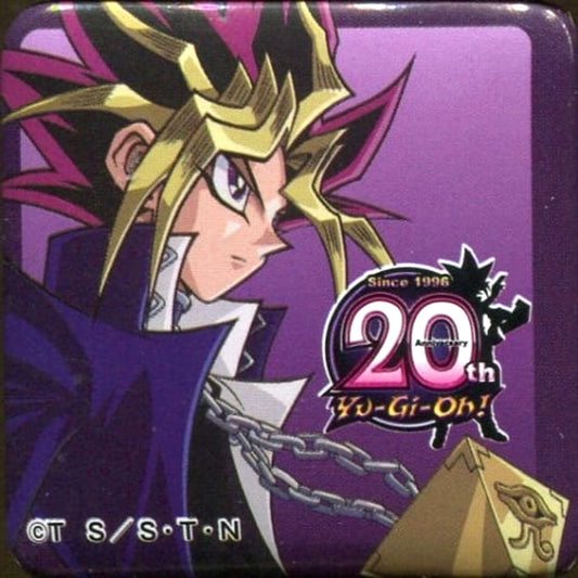 Yu-Gi-Oh! Yami Yuugi Cube Collection Can Badge 20th Exhibition Lord of Duelist Limited Buttons [USED]