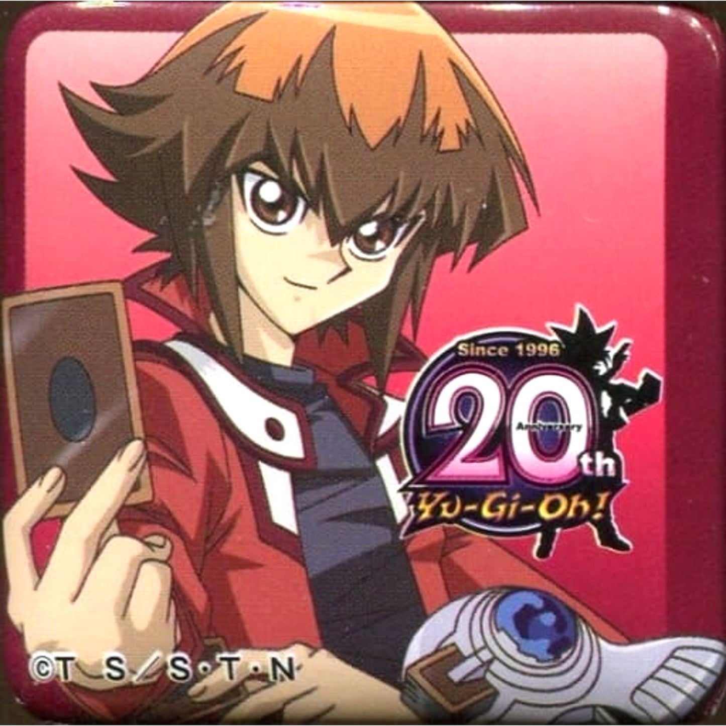 Yu-Gi-Oh! Yuki Jaden Cube Collection Can Badge 20th Exhibition: Lord of Duelist Exclusive Buttons [USED]