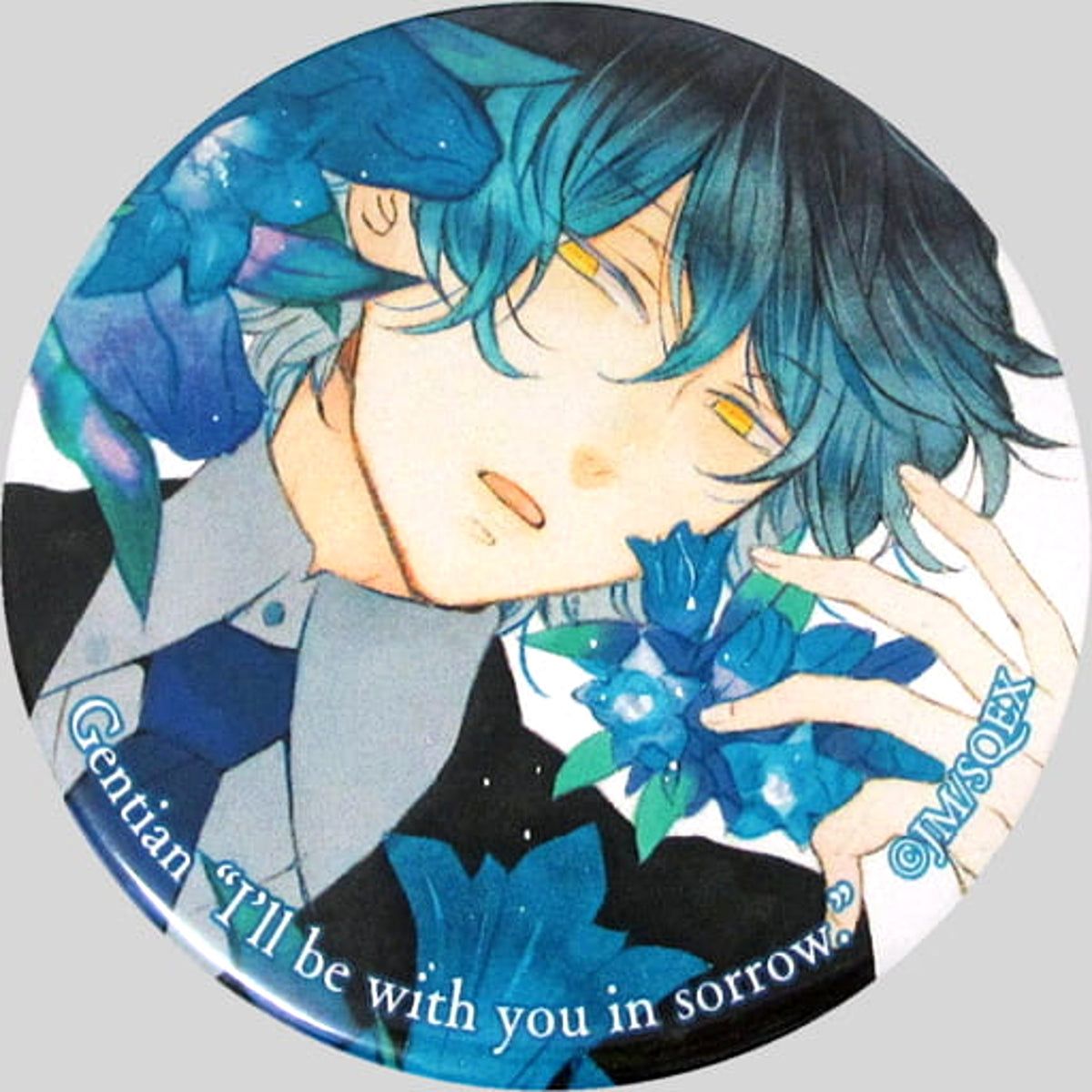 Pandorahearts X Vanitas' Notes Gilbert Nightray Trading Can Badge Collaboration Cafe Limited Buttons [USED]
