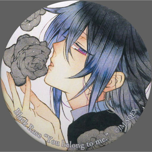 Pandorahearts X Vanitas' Notes Leo Baskerville Trading Can Badge Collaboration Cafe Limited Buttons [USED]