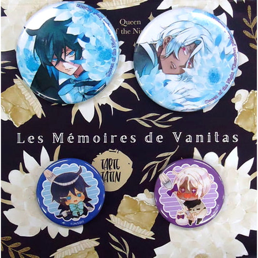 Noe Vanitas Pandorahearts X Vanitas' Notes Button Collection Collaboration Cafe Limited [USED]