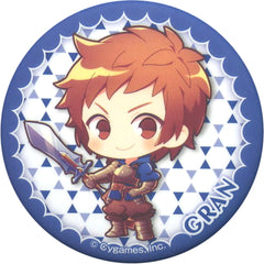 Granblue Fantasy Gran Trading Can Badge animate Girls Festival 2017 Limited Buttons [USED]