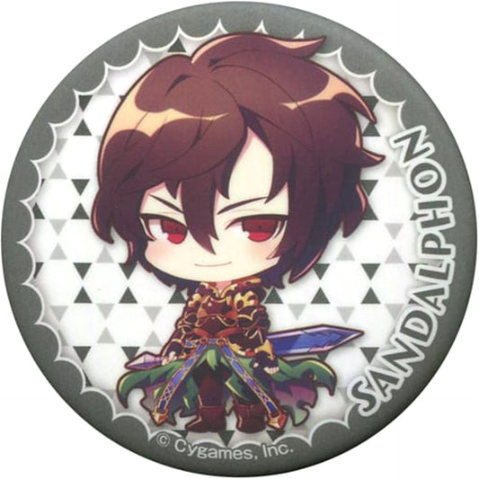 Granblue Fantasy Sandalphon Trading Can Badge animate Girls Festival 2017 Limited Buttons [USED]