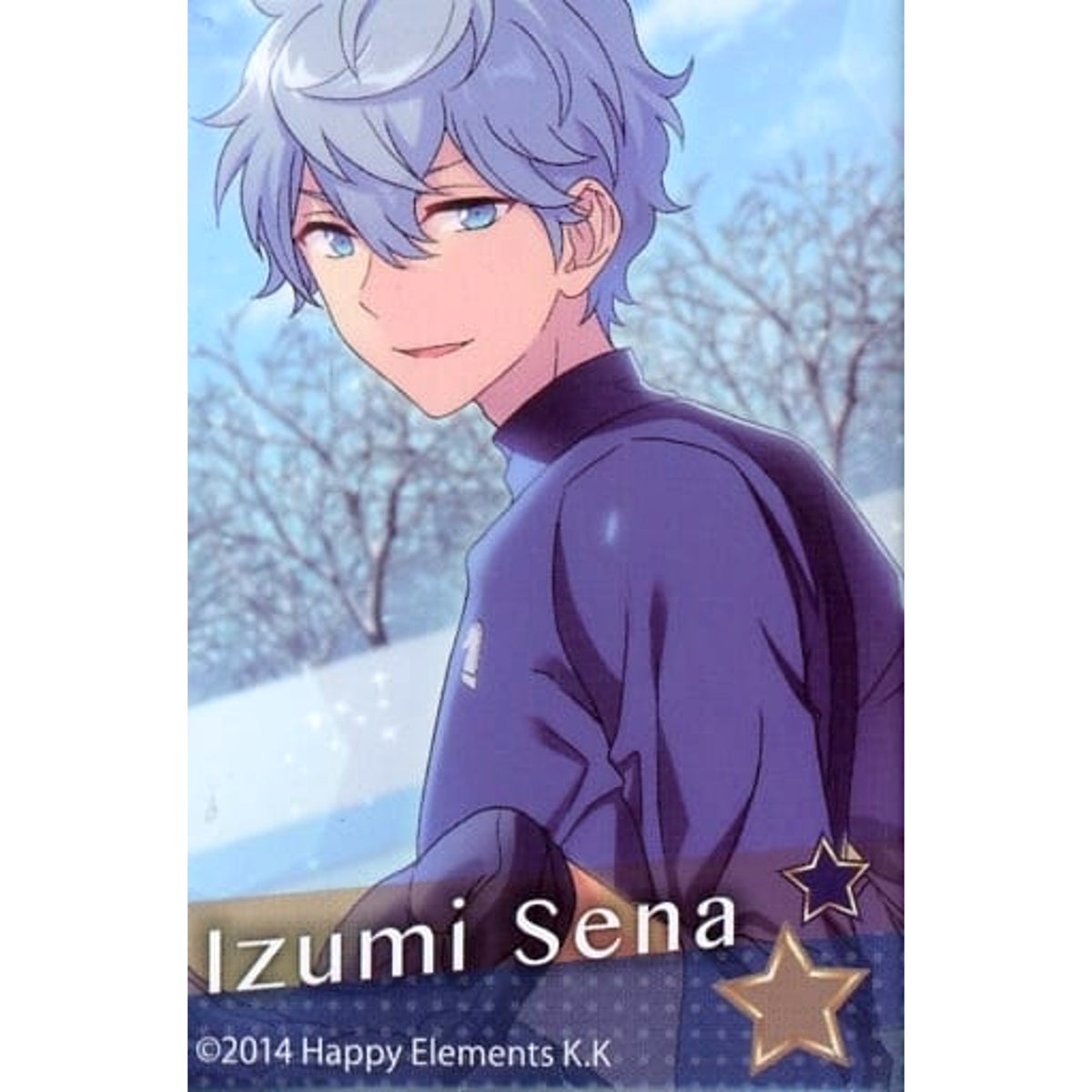 Ensemble Stars! X Lawson Sena Izumi Square Badge A Set Buttons [USED]