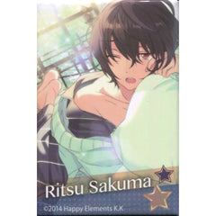 Ensemble Stars! X Lawson Ritsu Sakuma Square Badge A Set Buttons [USED]