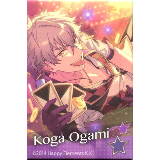 Koga Ogami Ensemble Stars! X Lawson Square Badge B Set [USED]