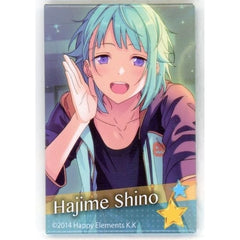 Ensemble Stars! X Lawson Hajime Shino Square Badge Buttons [USED]