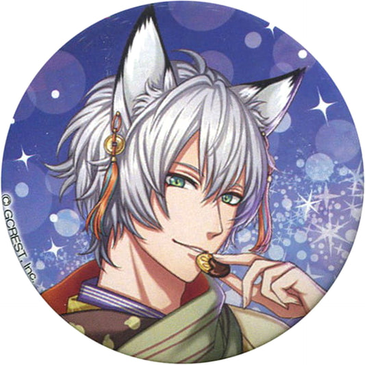 100 Sleeping Princes and the Kingdom of Dreams Saiga Can Badge Vol.1 AnimePlaza Collaboration Cafe 4th Edition Limited Buttons [USED]