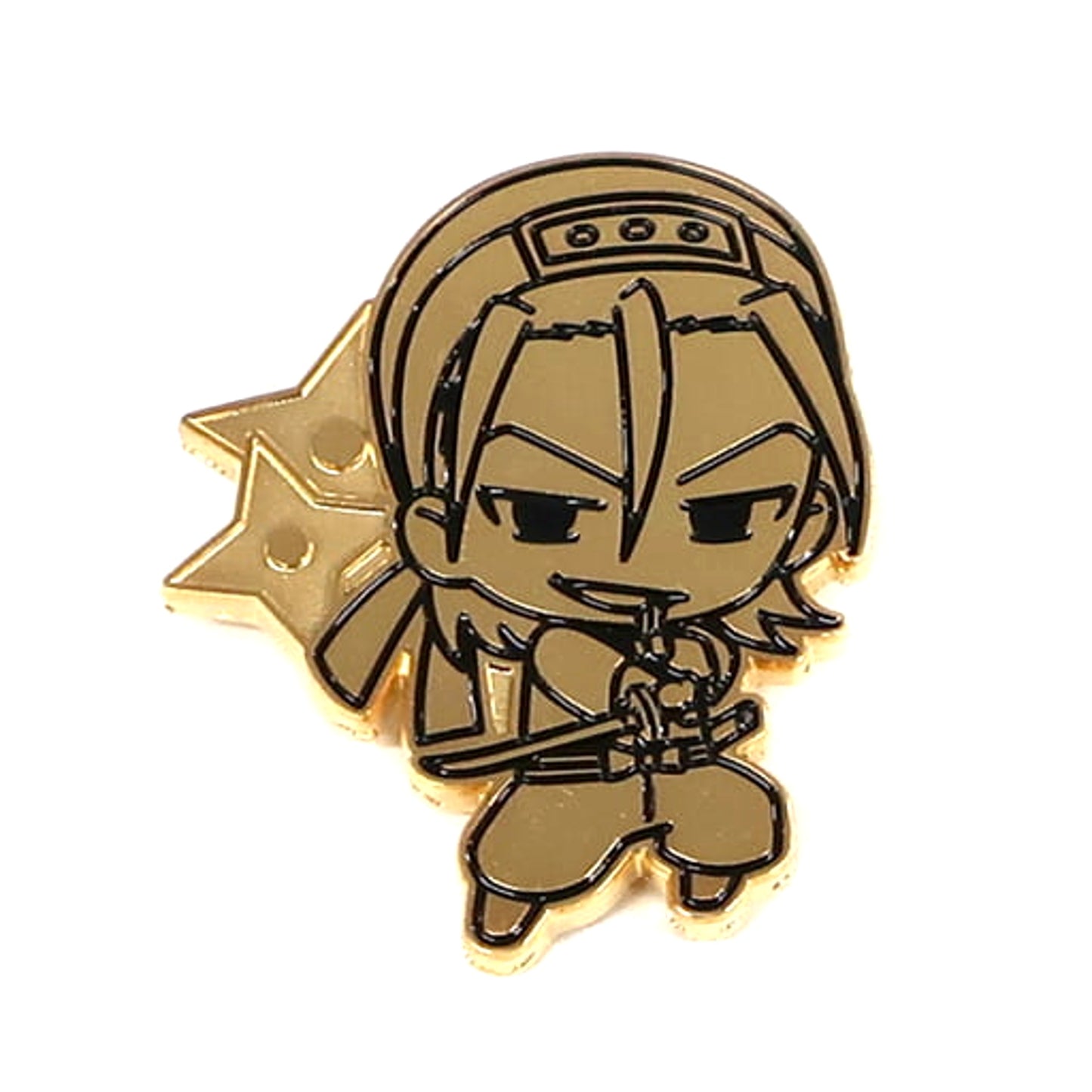 Yowamushi Pedal Glory Line Todo Jinpachi Kyo Trip Badge Kyoto Stage in Eigamura Midosuji no Gyakushu Limited Buttons [USED]