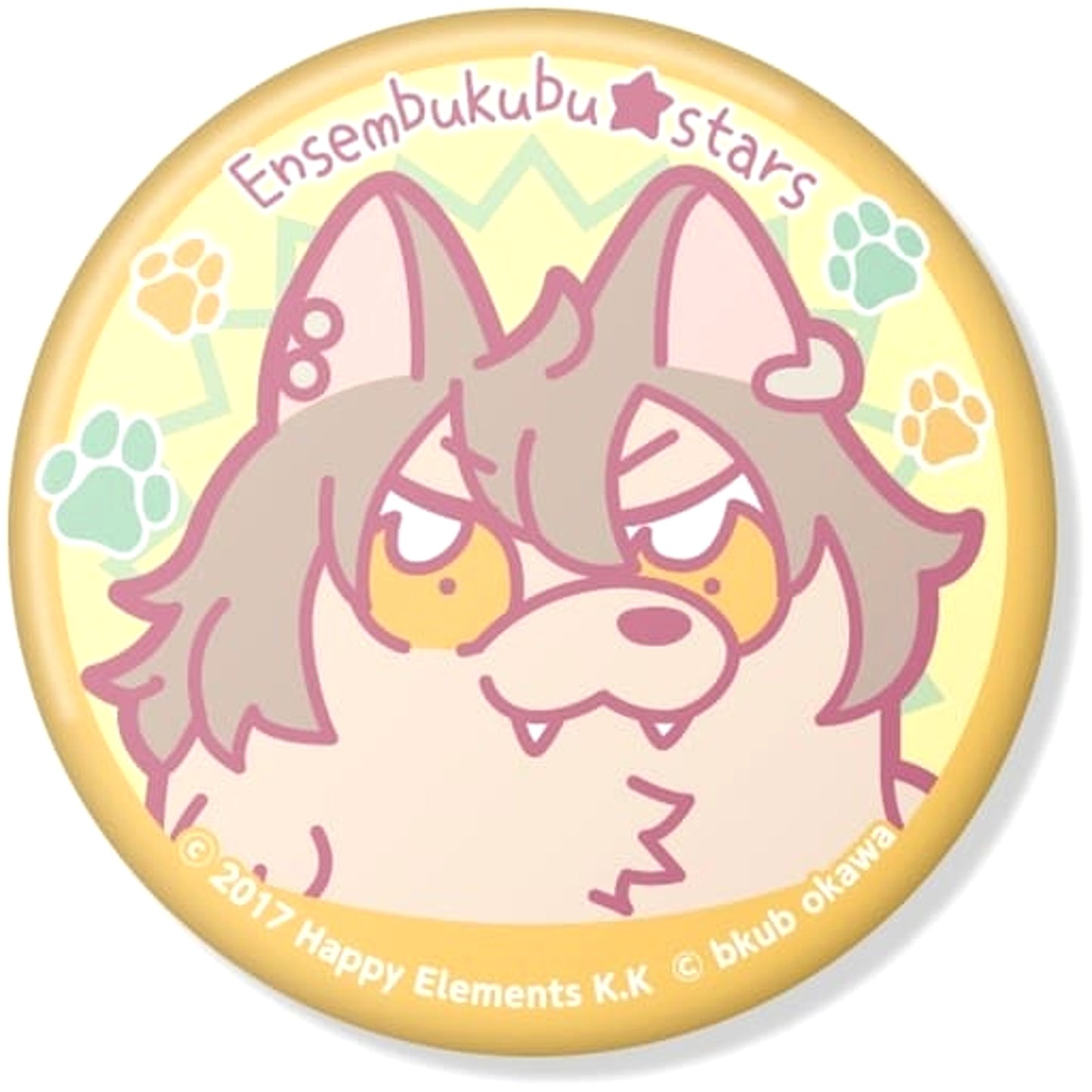 Koga Ogami Ensemble Stars X Bukubu Okawa Ensembukubu Stars! Button Collection Part 3 [USED]