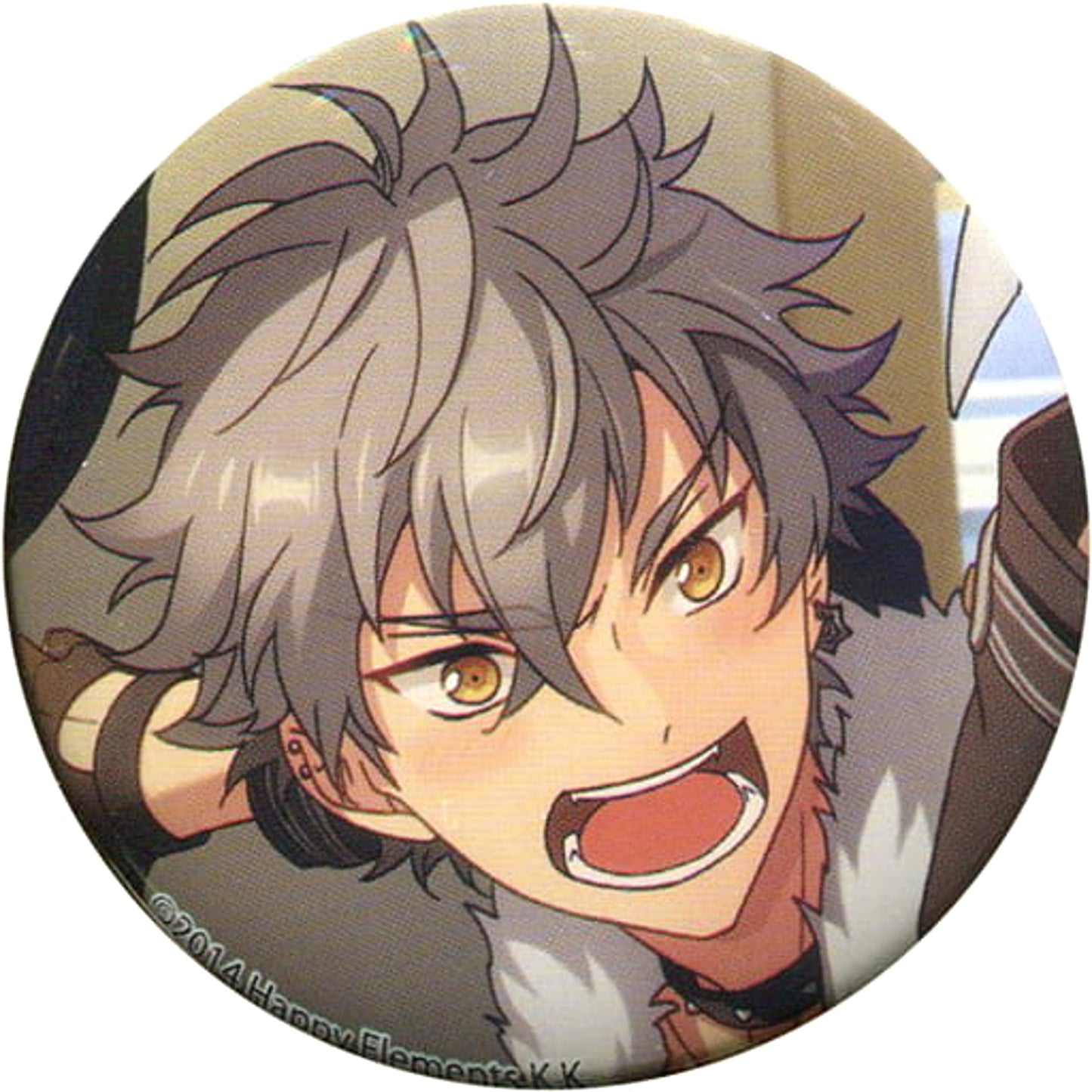 Ensemble Stars! Koga Ogami animate Limited Official Visual Fan Book Vol.2 Bundled Bonus Buttons [USED]