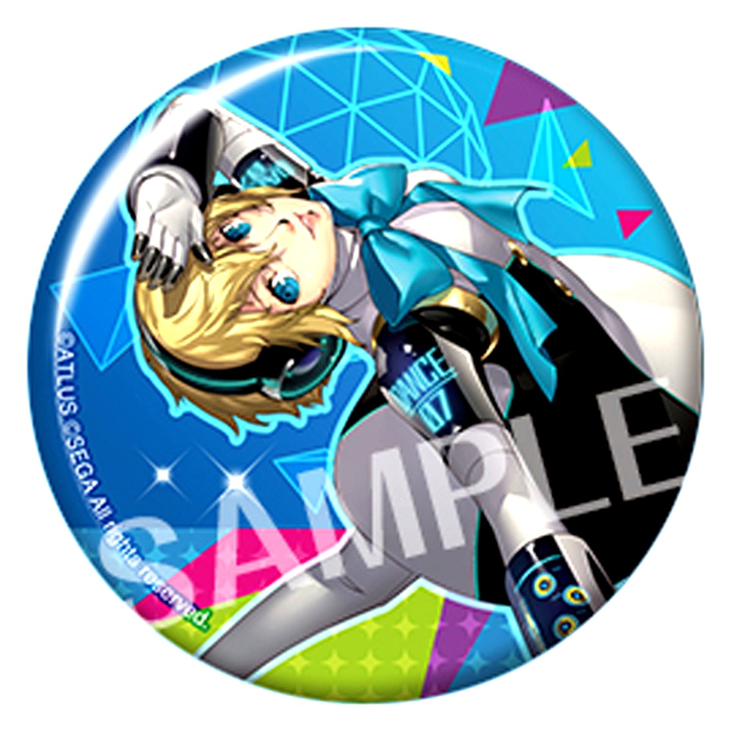 Aigis Persona 3 Dancing Moon Night and Persona 5 Dancing Star Night Trading Badge Collection [USED]