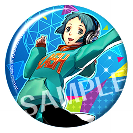 Fuuka Yamagishi Persona 3 Dancing in Moonlight and Persona 5 Dancing in Starlight Trading Badge Collection [USED]