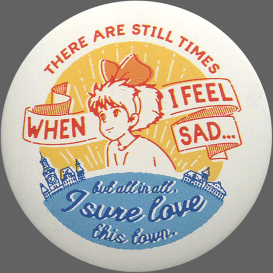 Kiki I Really Like This Town 10 Kiki's Delivery Service Button Collection [USED]