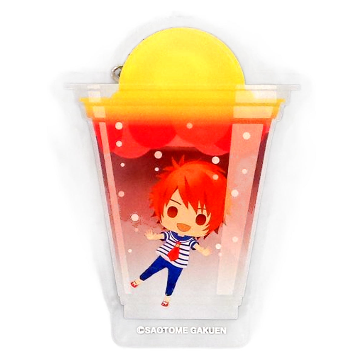 Otoya Ittoki Uta no Prince Sama Trading Acrylic Badge Chibi Chara Marine Ver. SHINING STORE Limited Can Badge [USED]