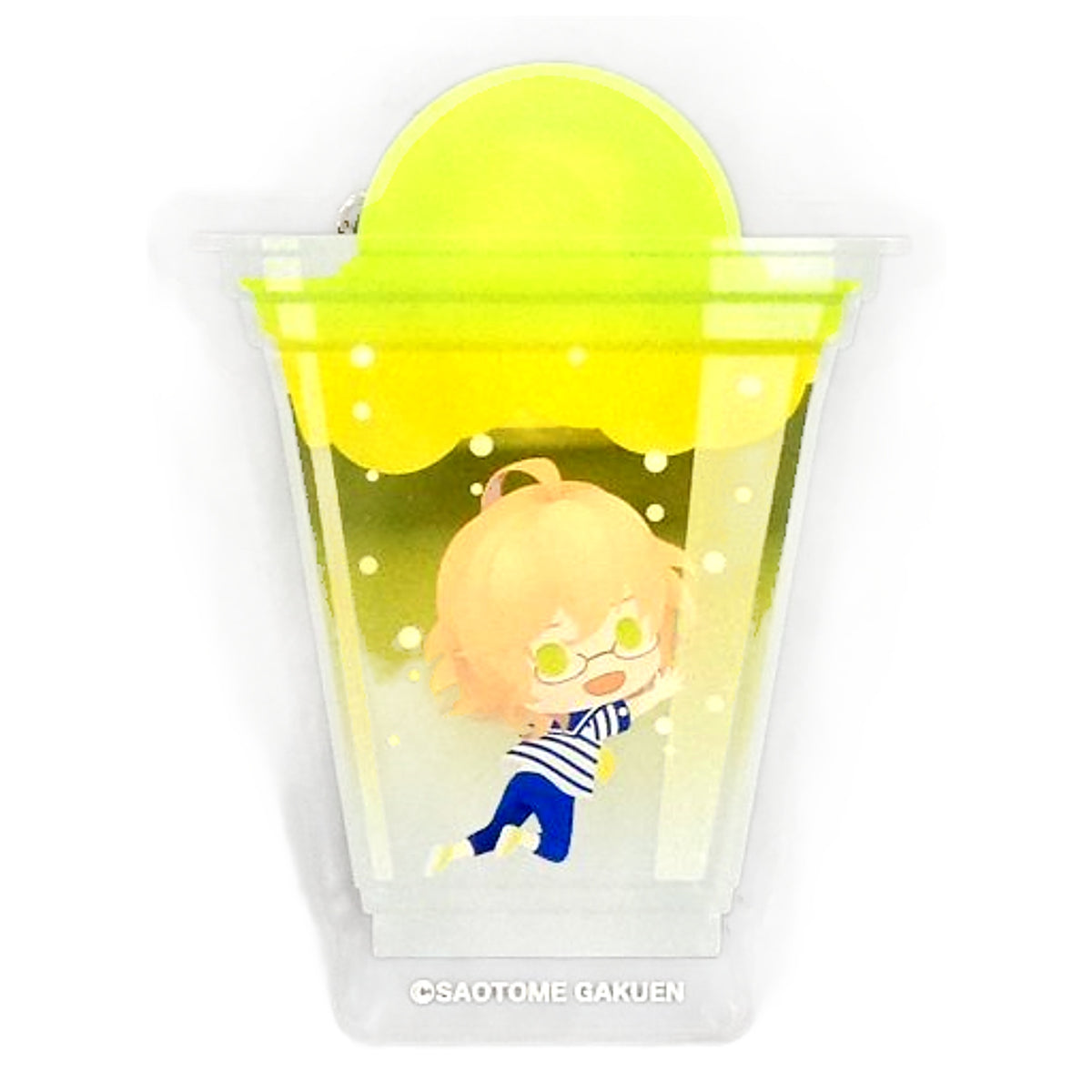 Natsuki Shinomiya Uta no Prince Sama Trading Acrylic Badge Chibi Chara Marine Ver. SHINING STORE Limited Badge Badge [USED]