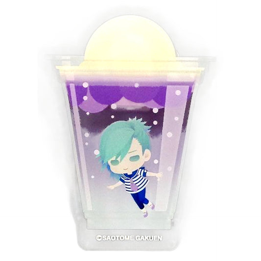 Ai Mikaze Uta no Prince Sama Trading Acrylic Badge Chibi Chara Marine Ver. SHINING STORE Limited Can Badge [USED]