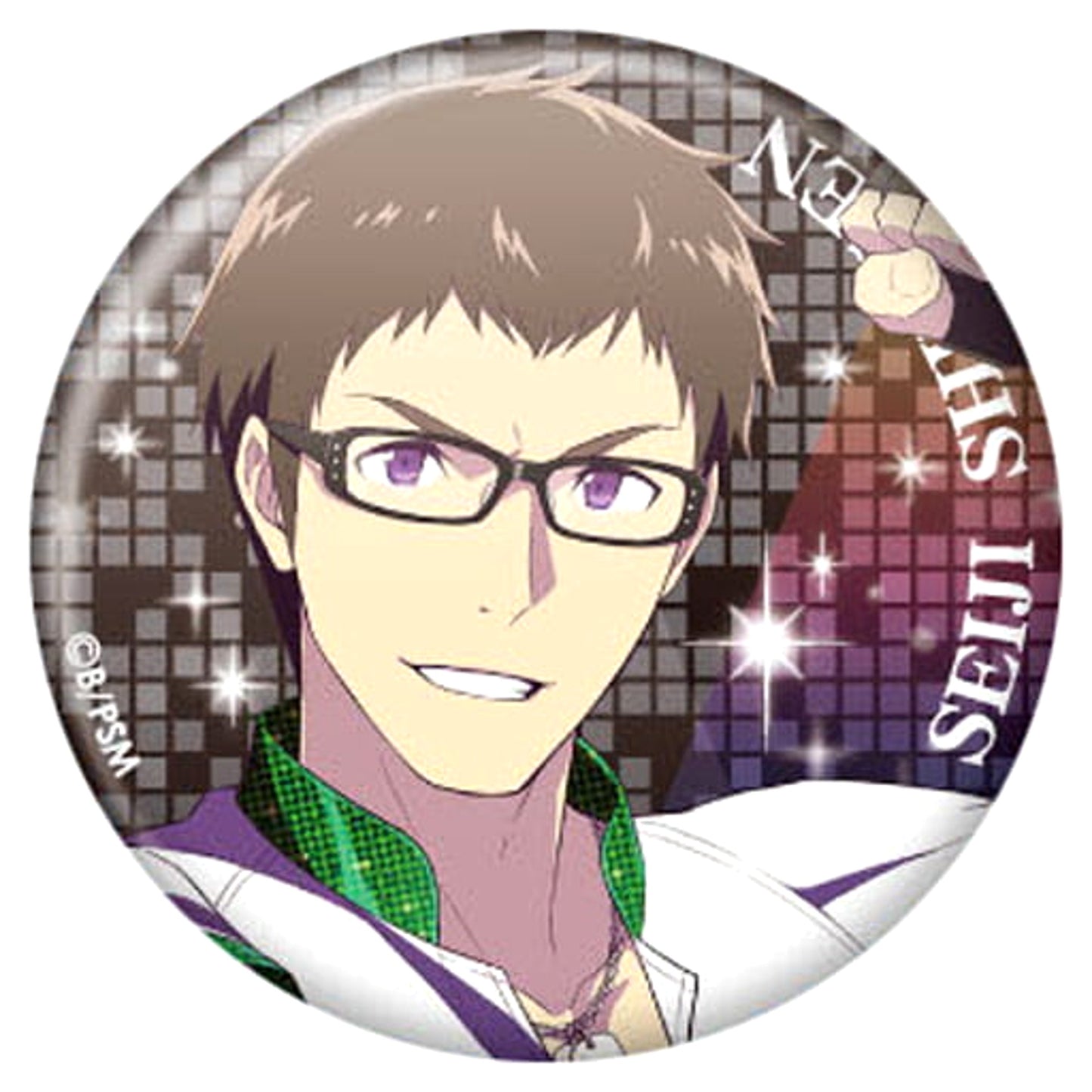Seiji Shingen THE IDOLM@STER SideM Random Button 1st&2nd Stage Part 4 [USED]