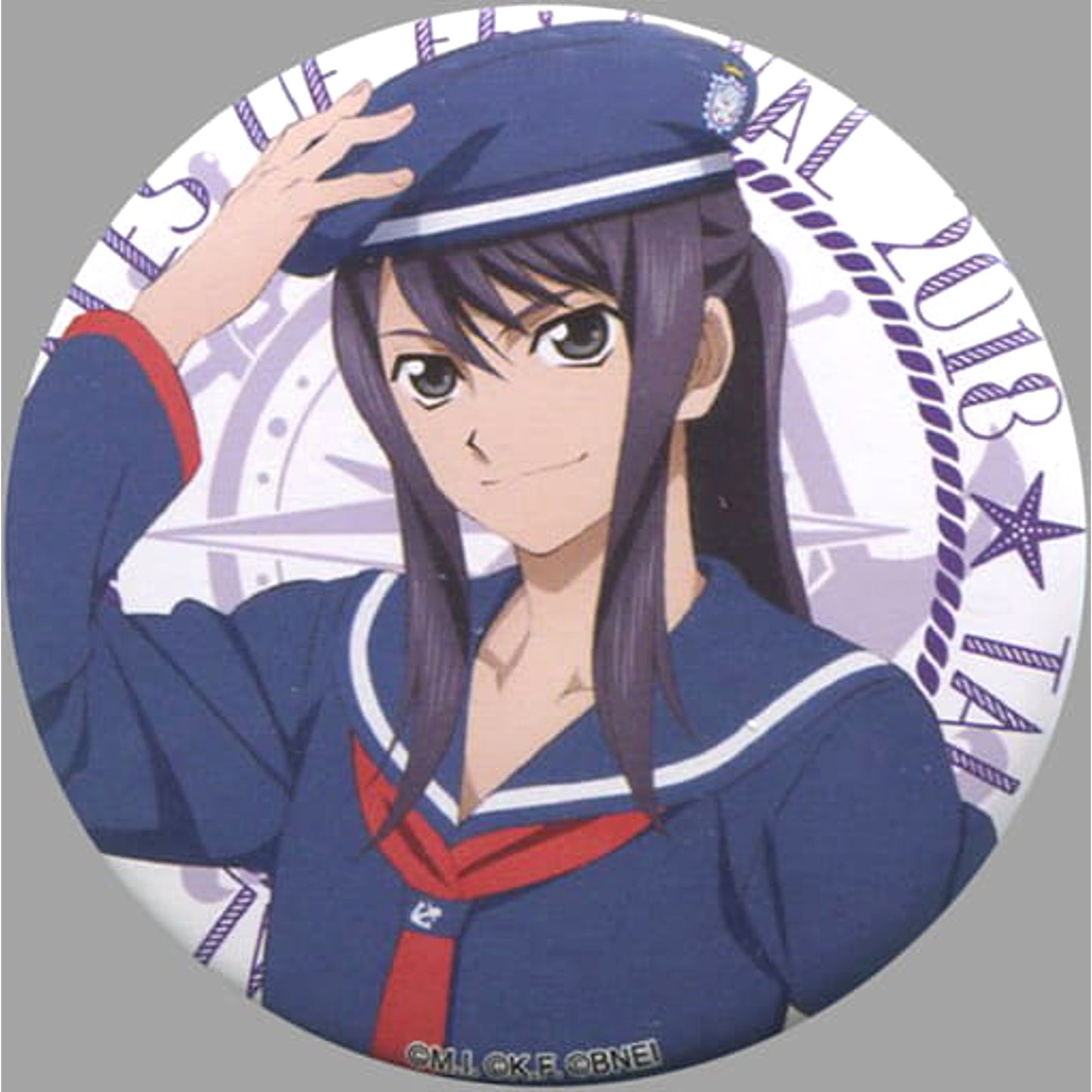 Tales of Series Yuri Lowell Official Trading Can Badge A Tales of Festival 2018 Limited Buttons [USED]