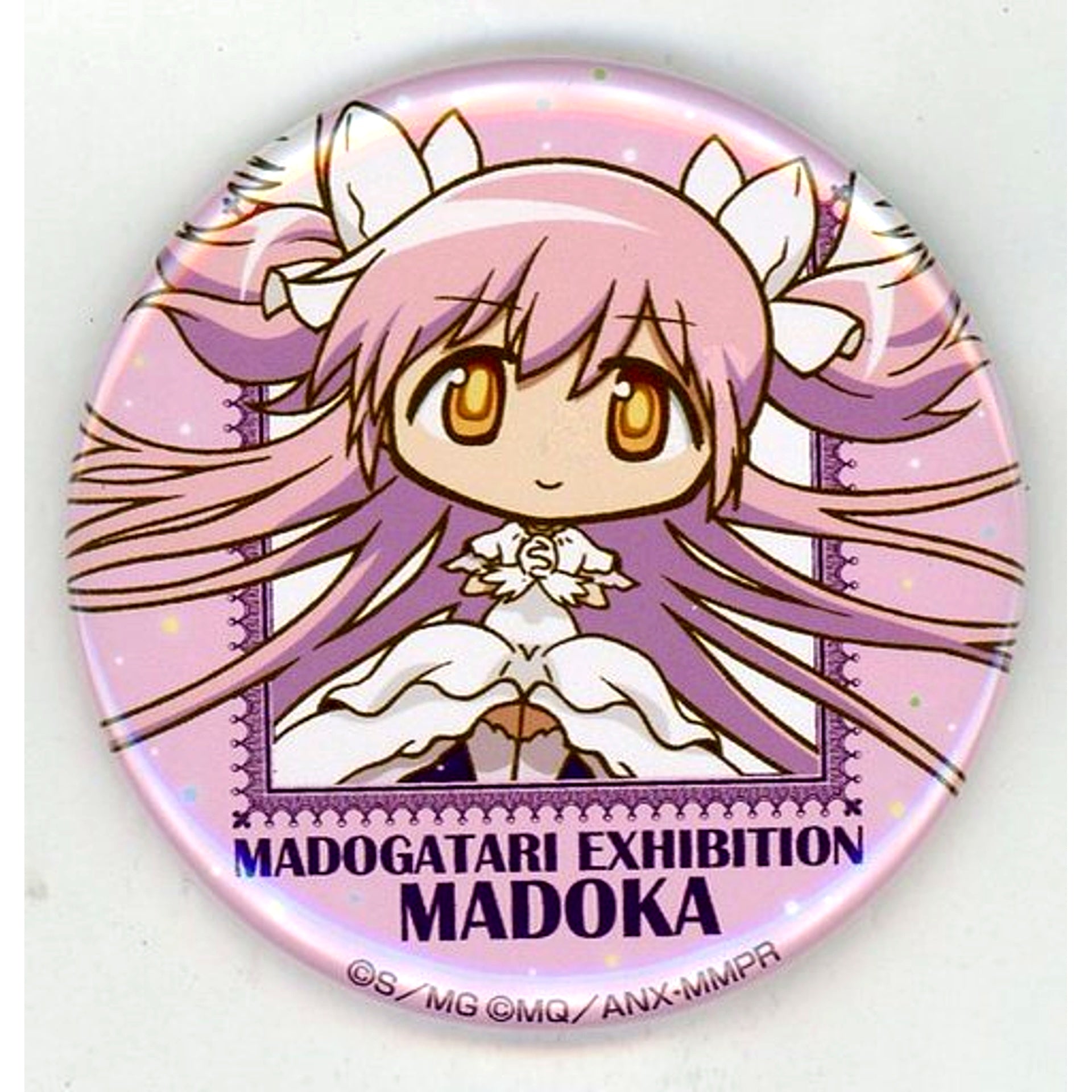 Ultimate Madoka Puella Magi Madoka Magica x Monogatari Series Collection Button MADOGATARI Exhibition [USED]