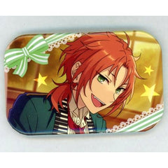 Ensemble Stars! Leo Tsukinaga Valentine Marukaku Can Badge 2018Ver. Buttons [USED]
