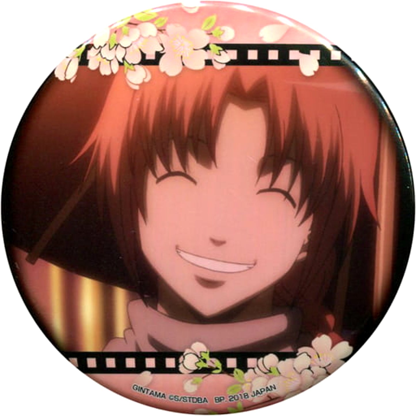 Gintama Kamui Can Badge Memories Are Always Beautiful Vol.2 Sega Adores Limited Buttons [USED]