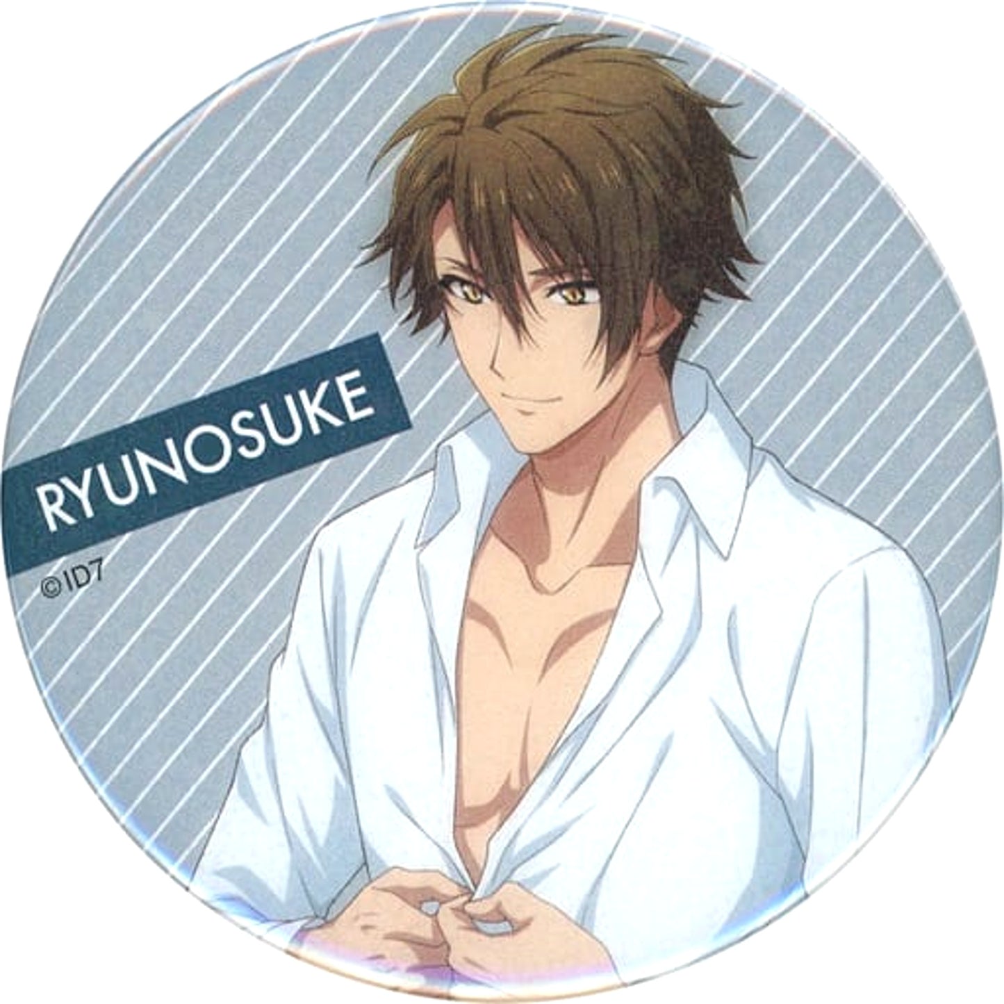 IDOLiSH7 Ryunosuke Tsunashi Character Badge Collection Birthday 2017 SR Buttons [USED]
