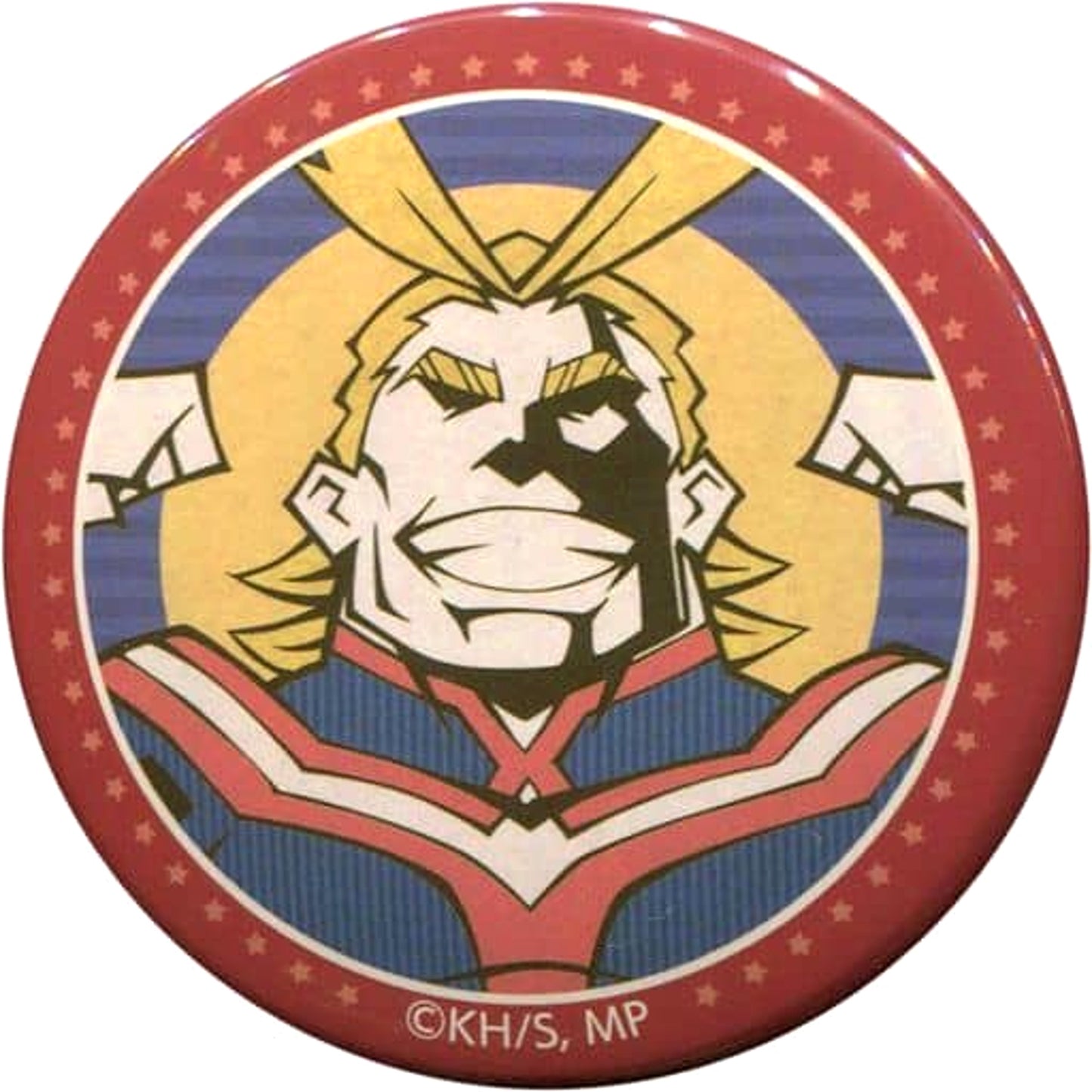 All Might My Hero Academia Chara Badge Collection Hero [USED]