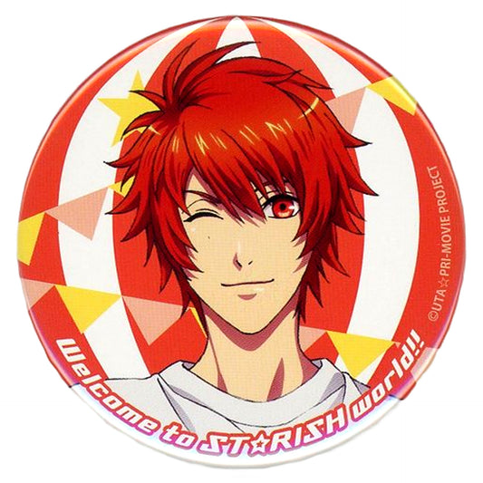 Otoya Ittoki Uta no Prince Sama St Rish Fan Meeting Welcome to STARISH World!! Trading Tin Badge Can Badge [USED]