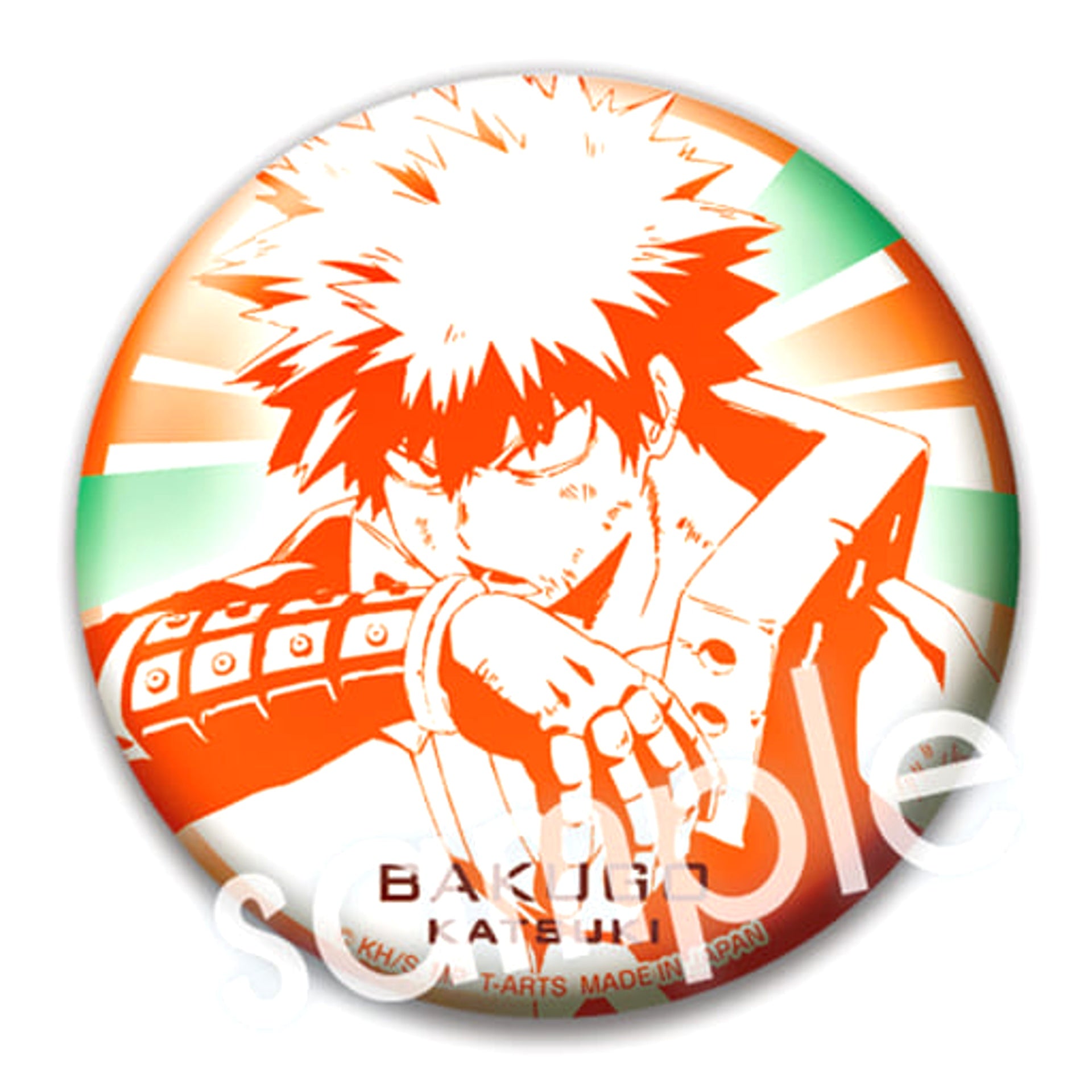 My Hero Academia Katsuki Bakugo Hero Can Badge 5 Buttons [USED]