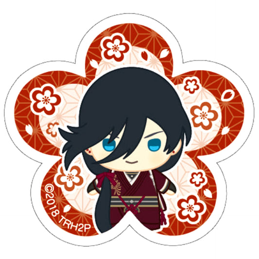 Zoku Touken Ranbu Hanamaru Izuminokami Kanesada Yubi no Ue Series Design Trading Acrylic Badge Vol.2 Buttons [USED]