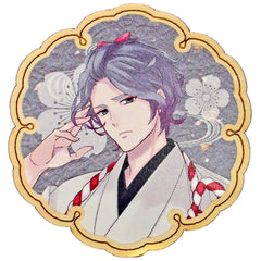 Touken Ranbu ONLINE Kasen Kanesada Internal Affairs Wood Badge Group B The Guest Cafe&Diner Limited Buttons [USED]